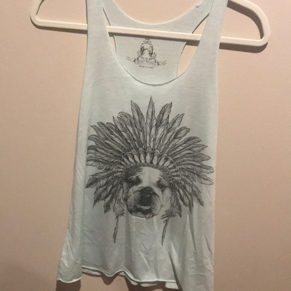 Bulldog tank top